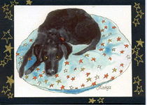 Original Black Lab Art Cards